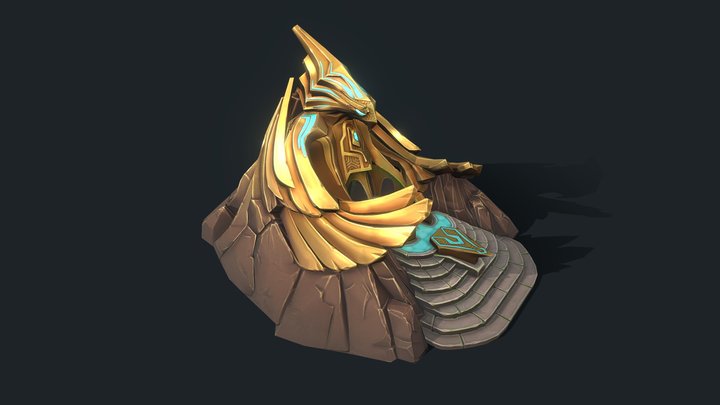 Eagle Altar 3D Model