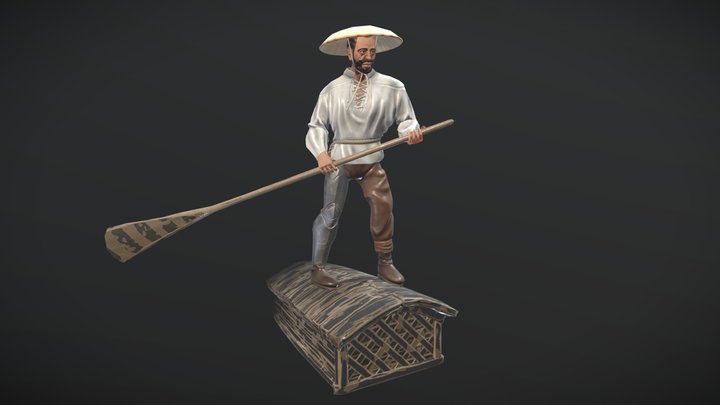 [Student Work] - The Retired Gondolier 3D Model