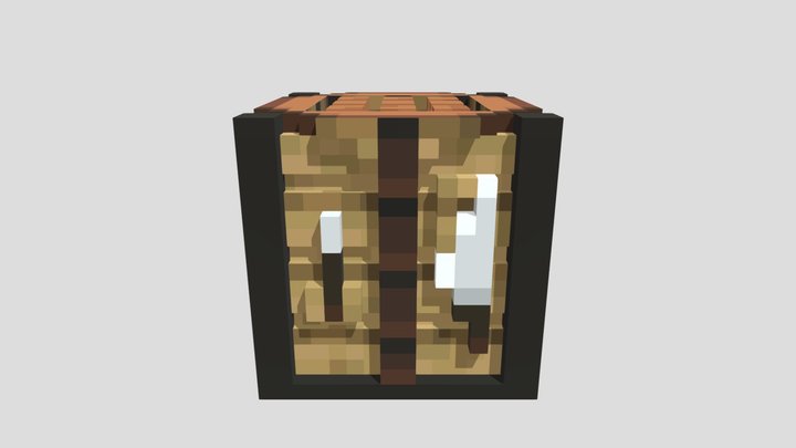 3d-crafting-table 3D Model