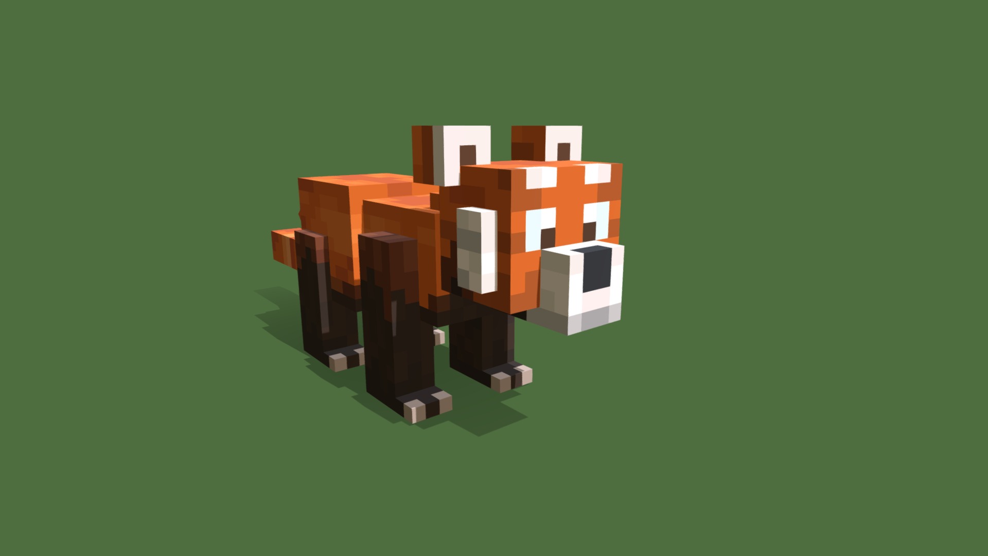 Panda (Minecraft) - 3D model by Nathantjuhh (@nathantjuhhhh) [61d5d43]