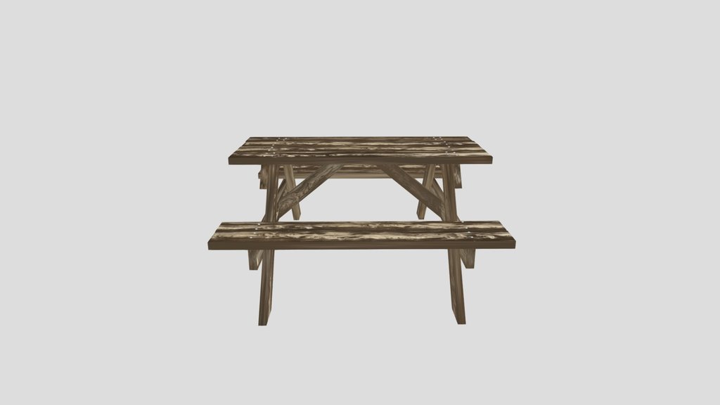Wooden Bench