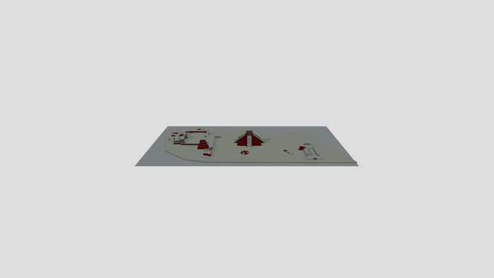 Chichen Itza 3D Model
