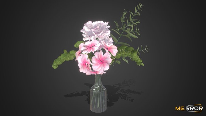 Pink Flower 3d Models Sketchfab 