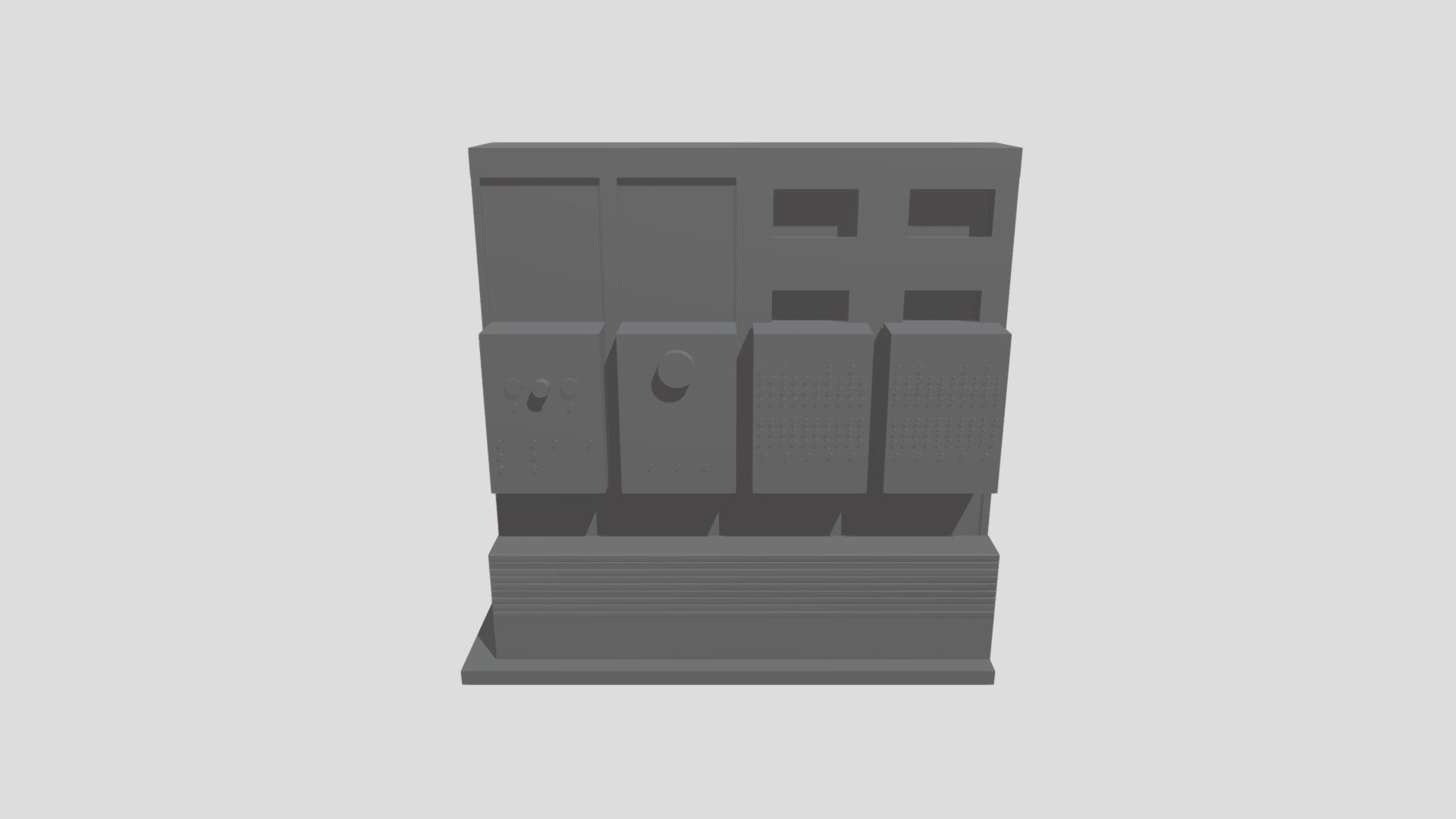 ENIAC - 3D model by kelvin_wender_RA (@kelvin.wender.00) [cb91e95 ...