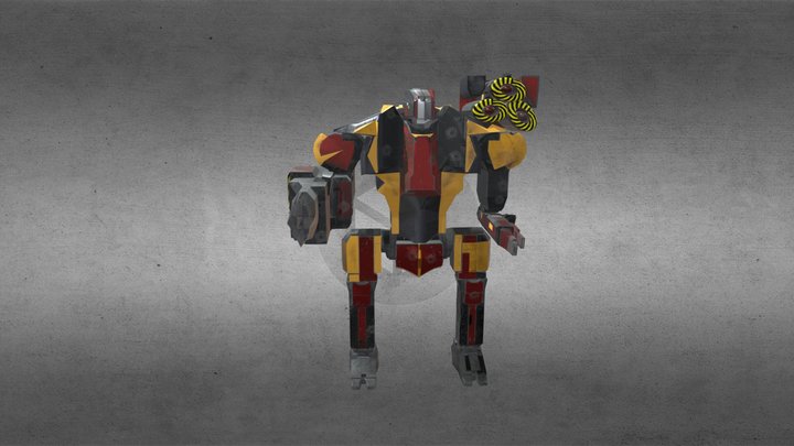 mech_fin 3D Model
