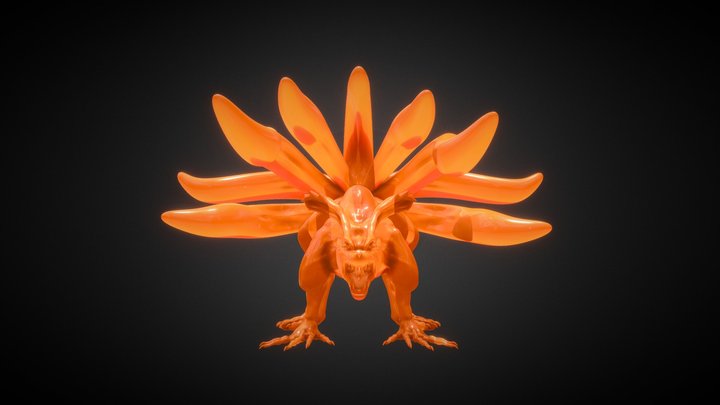 Kurama-Naruto 3D Model
