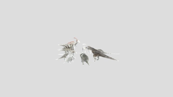 dino pack complete 3D Model