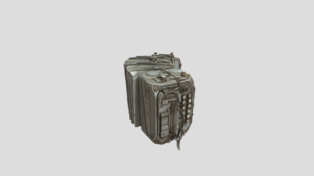 Detailed Sharp V2 · Balanced 3D Model