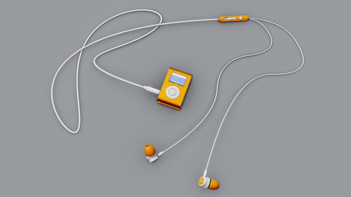 MP3 Player – Modello 3D gratuito STL