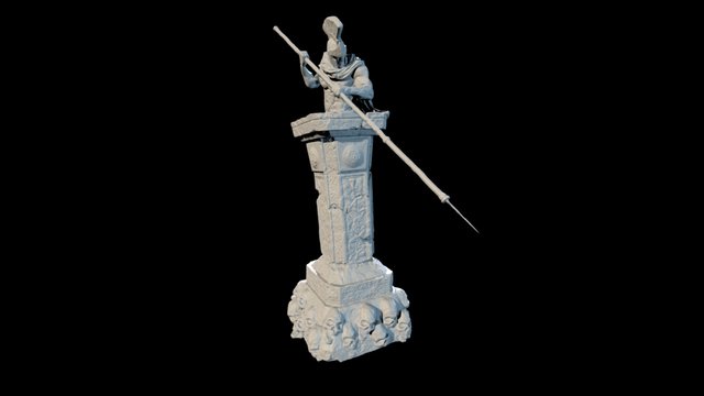 Statue_zbrush_sculpting 3D Model