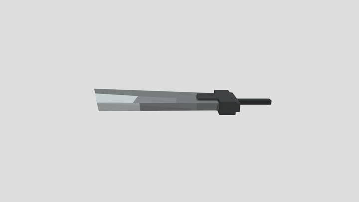 Buster Sword 3D Model