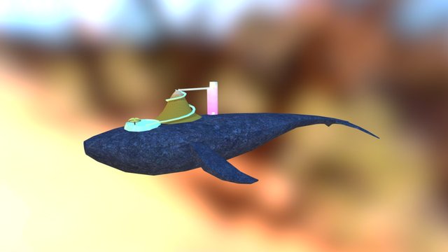 1025448107_楊以彤_鯨魚島 3D Model