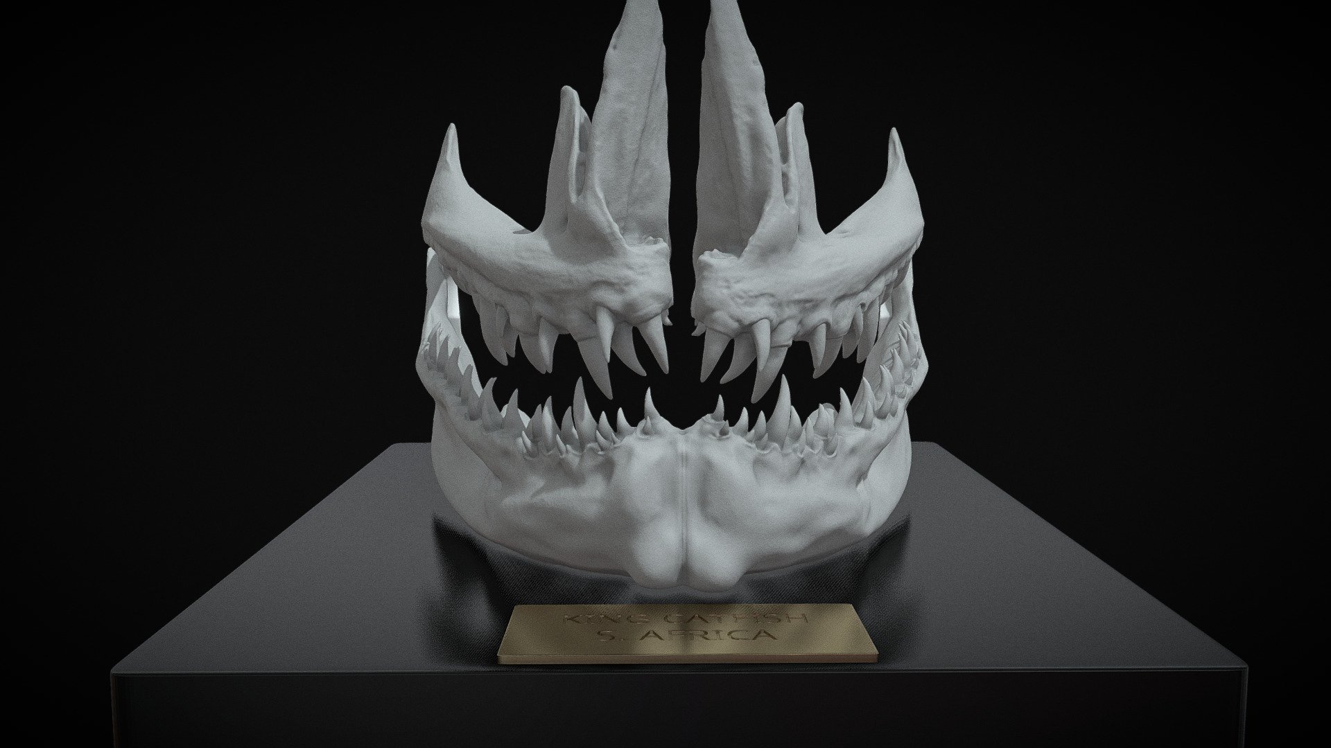 King Catfish Jaw - Omsx - Buy Royalty Free 3D Model By Omassyx [cb974cf ...