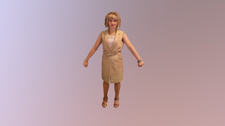 Olga 3D Model