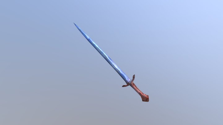 Water Swords 3D Model