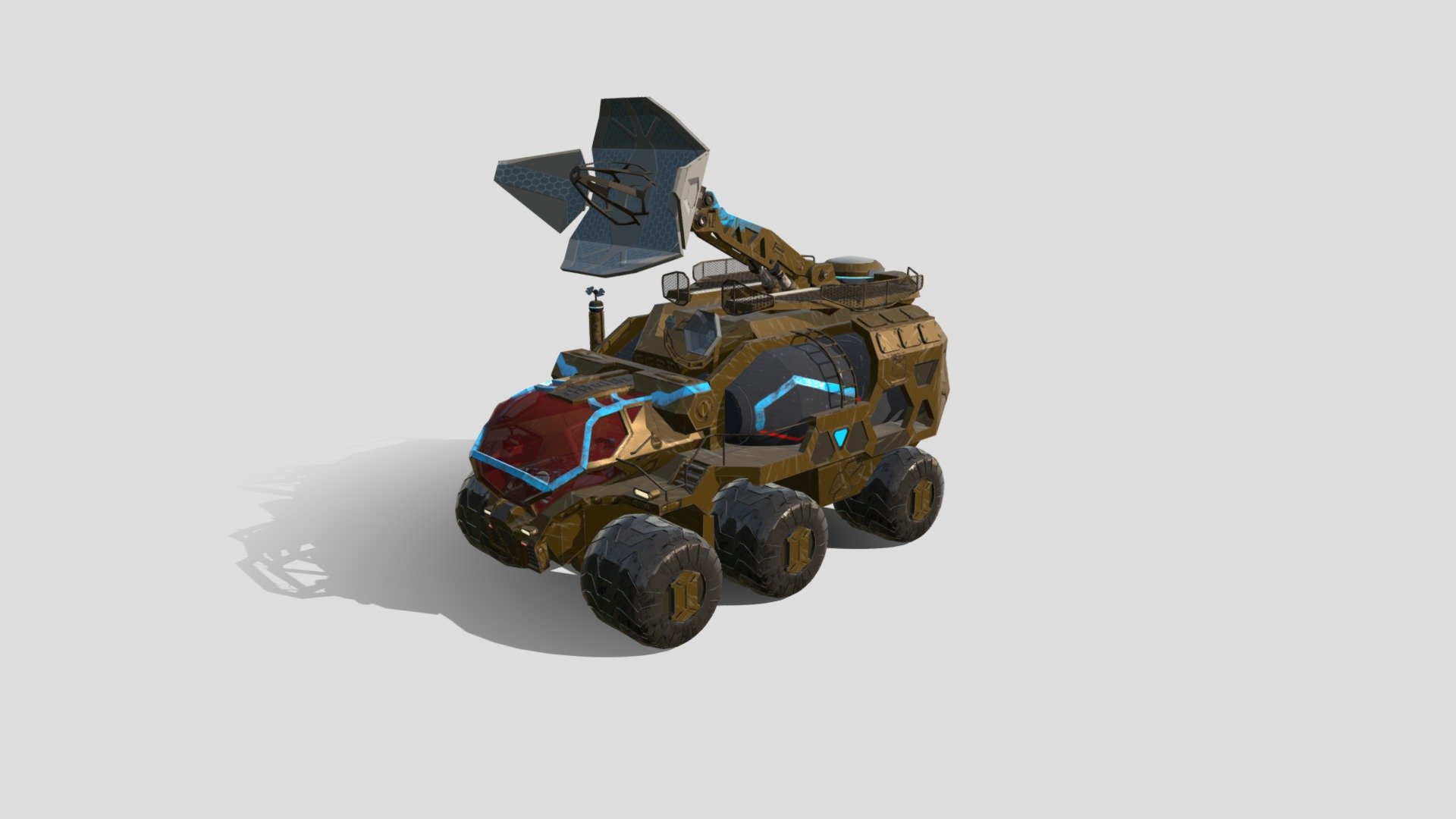 Antenna Vehicle Animated