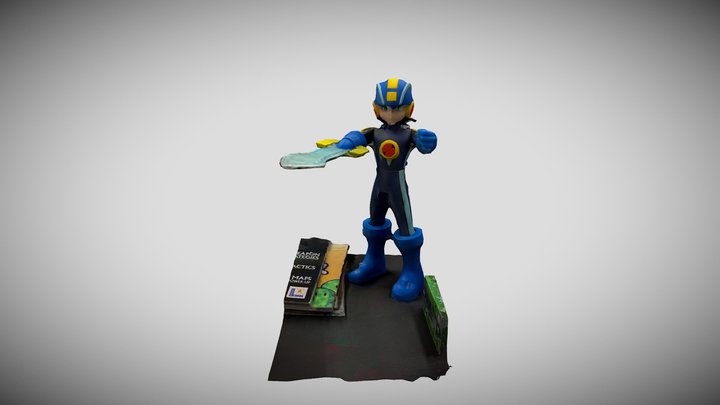 Megaman 3D Model