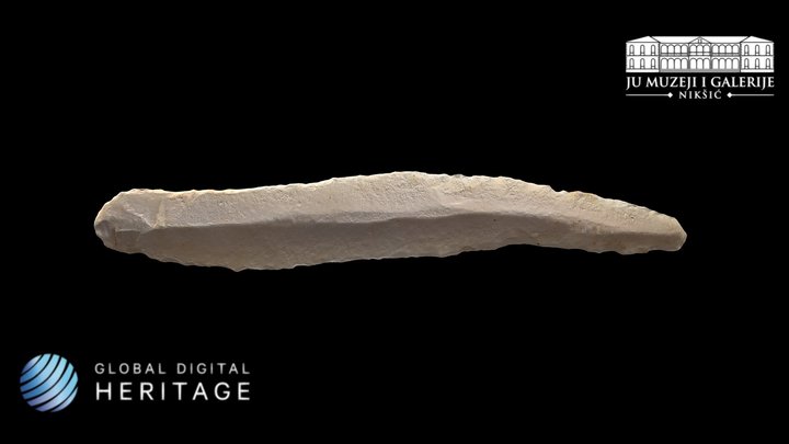 Stone blade, Nikšić (Montenegro)