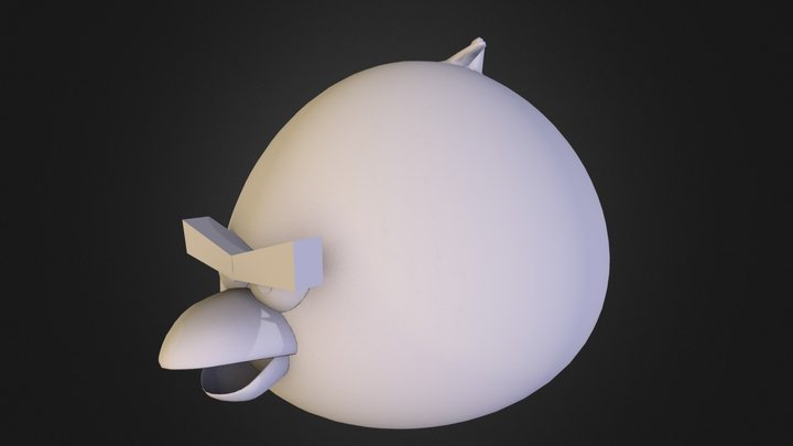 Angry Bird Model 3D Model