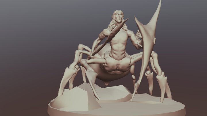 Drider 3D Model