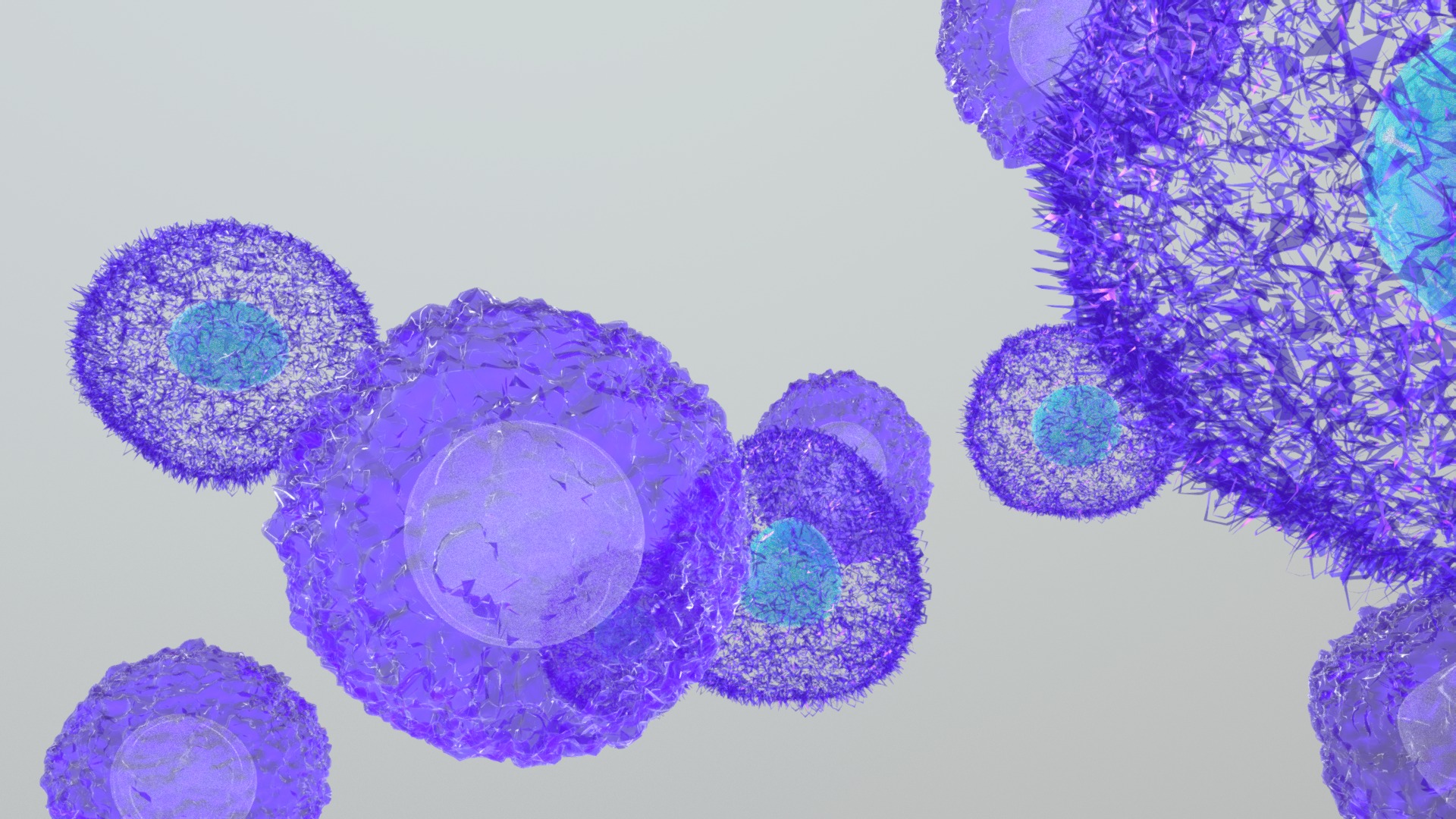 3D model Animal cells - This is a 3D model of the Animal cells. The 3D model is about background pattern.