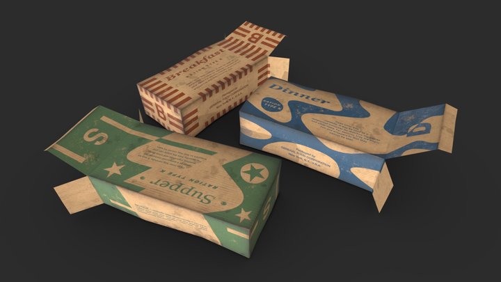 Ration 3D models - Sketchfab
