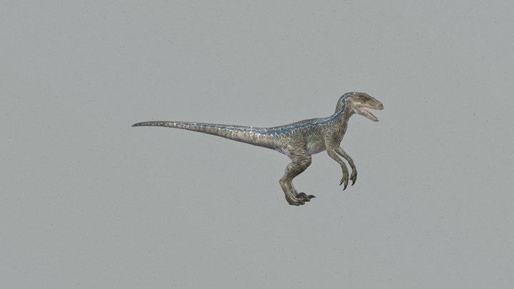 jurassic-world-blue 3D Model