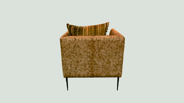 Photogrammetry Chair 3D Model
