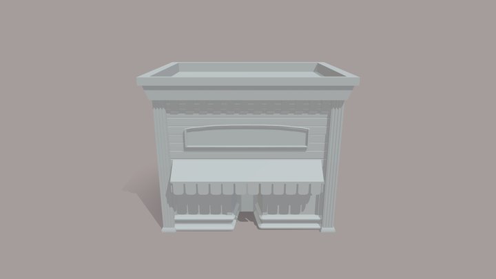 ShopExterior 3D Model