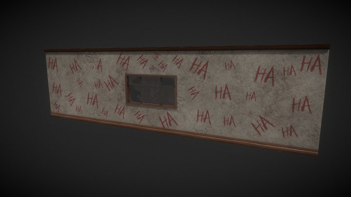 Joker Window Wall 3D Model
