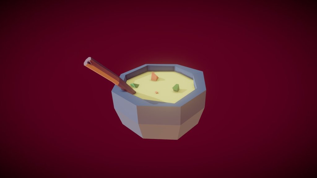 Low Poly Cooking Pot - 3D model by BreiXo (@ulaxen) [cb9c715] - Sketchfab