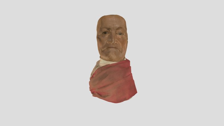 Wachsmaske 3D Model