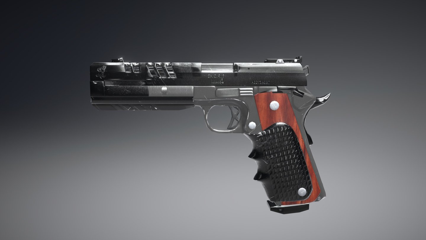 Gun - 3D model by korzonrocknet [cb9d1d1] - Sketchfab