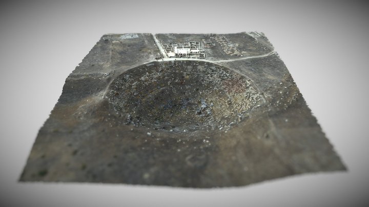 North Theater of Laodikeia (Denizli - Turkey) 3D Model