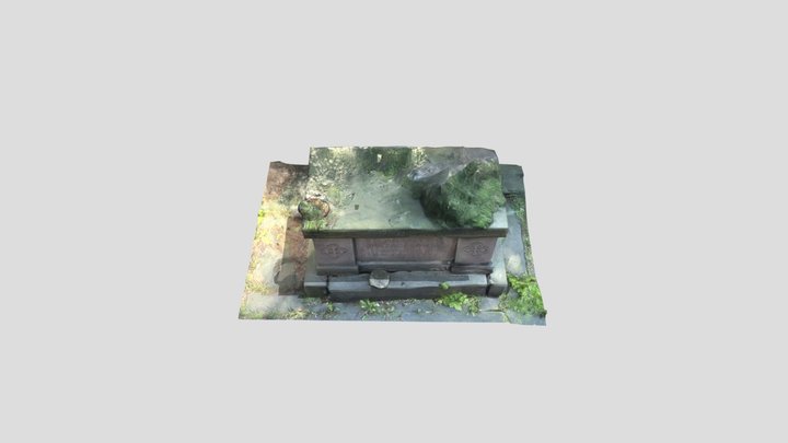 Maurycy Sprzączkowski Tombstone 3D Model