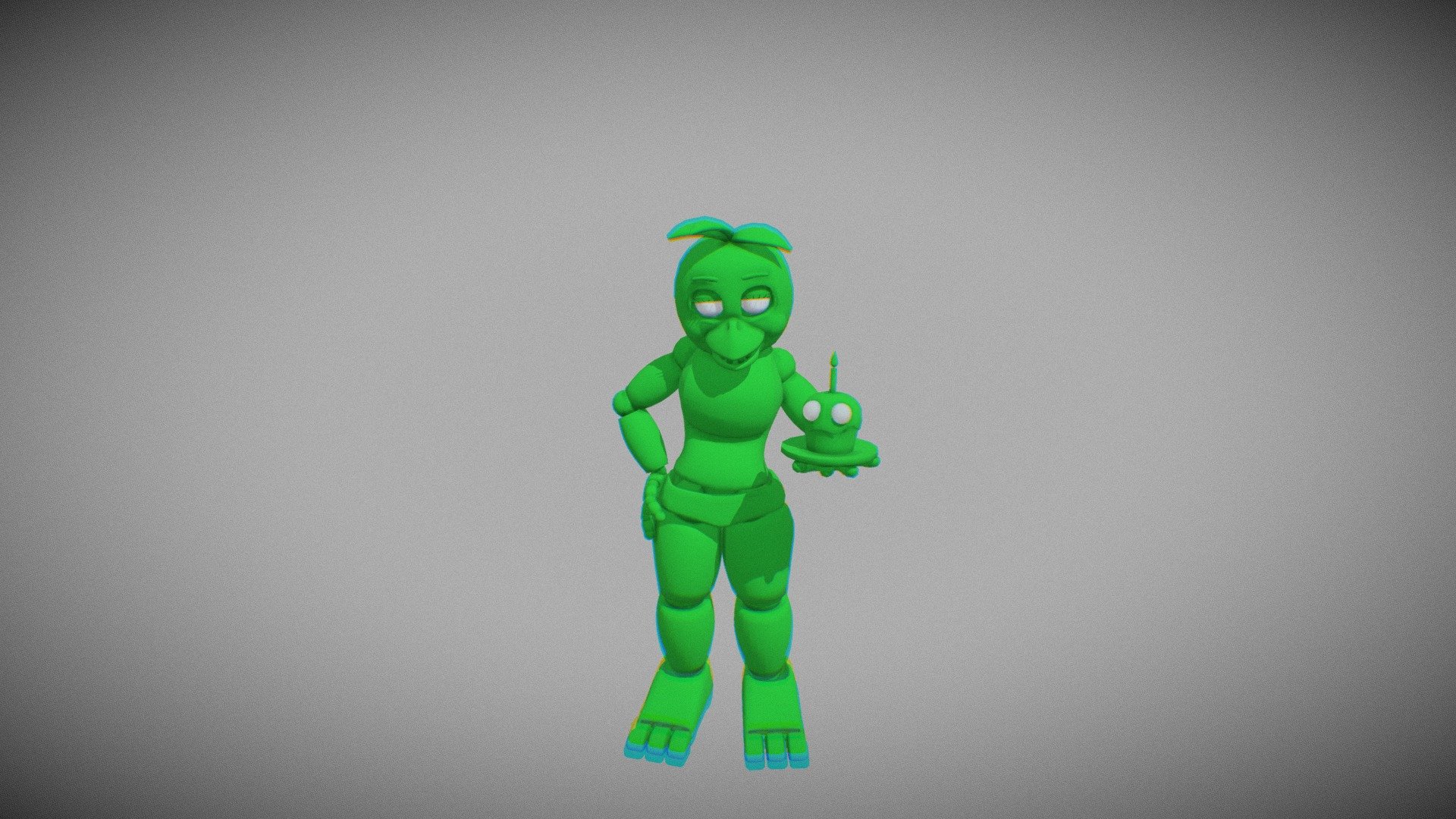 green-toy-chica-ar-skin