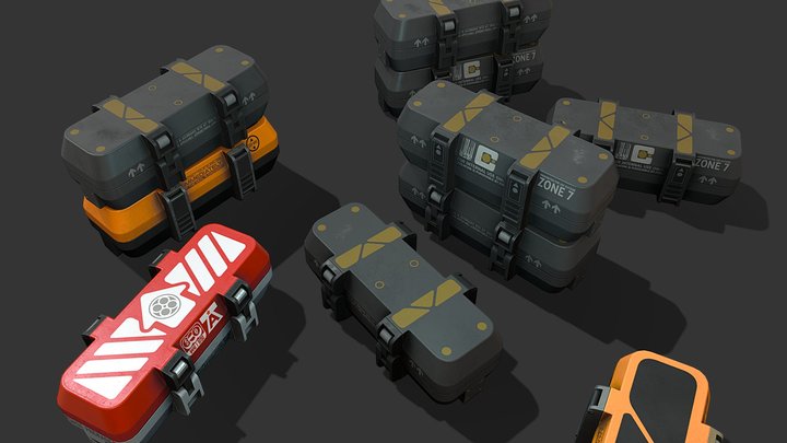 Shidler Cases 3D Model