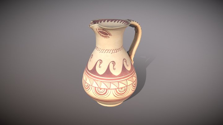 Prueba cerámica ibérica 3D Model