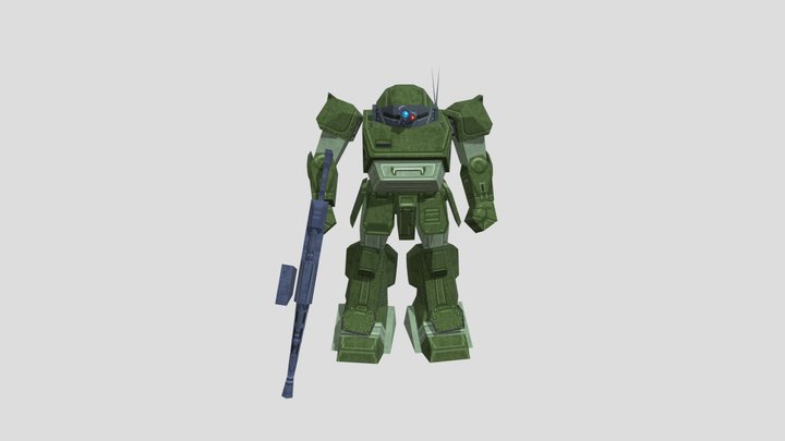 VOTOMS - ATM-09-ST - Scope Dog 3D Model
