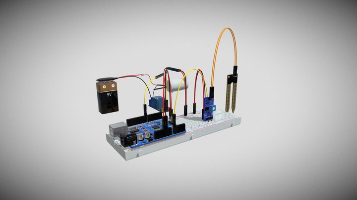 Aula 13 - Irrigador Automático – Kostenloses 3D-Modell STL
