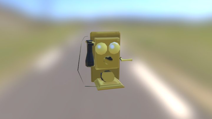 Obj Phone 3D Model