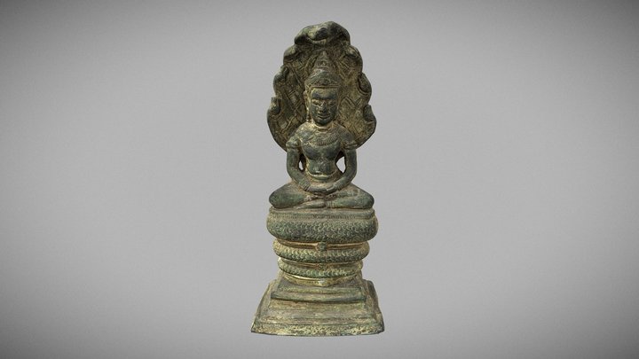 Thai Buddha 3D Model