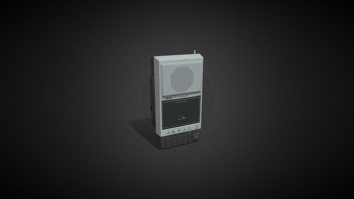 Cassette Player 4k – Free 3D Model STL