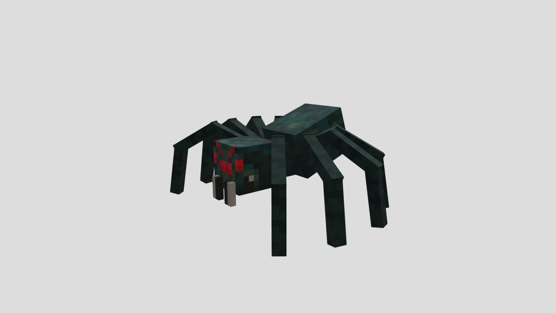 better minecraft cave spider - Download Free 3D model by JohnElkes