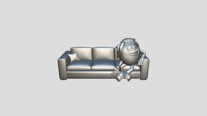 Arabic M&m 3D Model