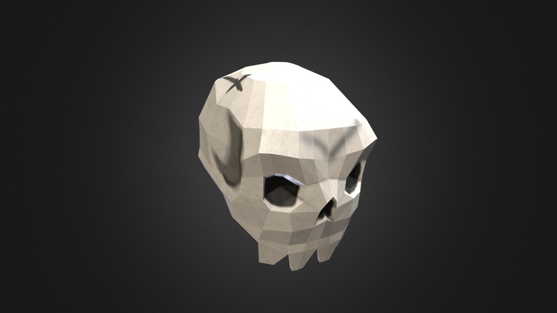 Simple Skull - Download Free 3D model by Matt LeMoine (@Matt_LeMoine ...