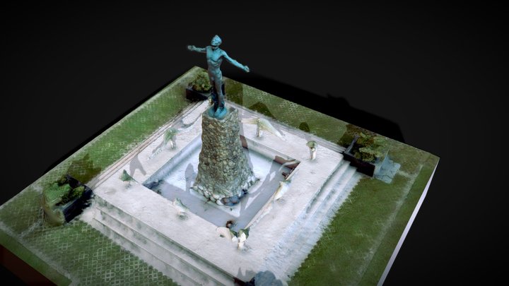 UPLB Oblation 3D Model