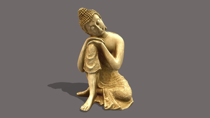 Yoga - Buddha Bodhisattva 3D Model