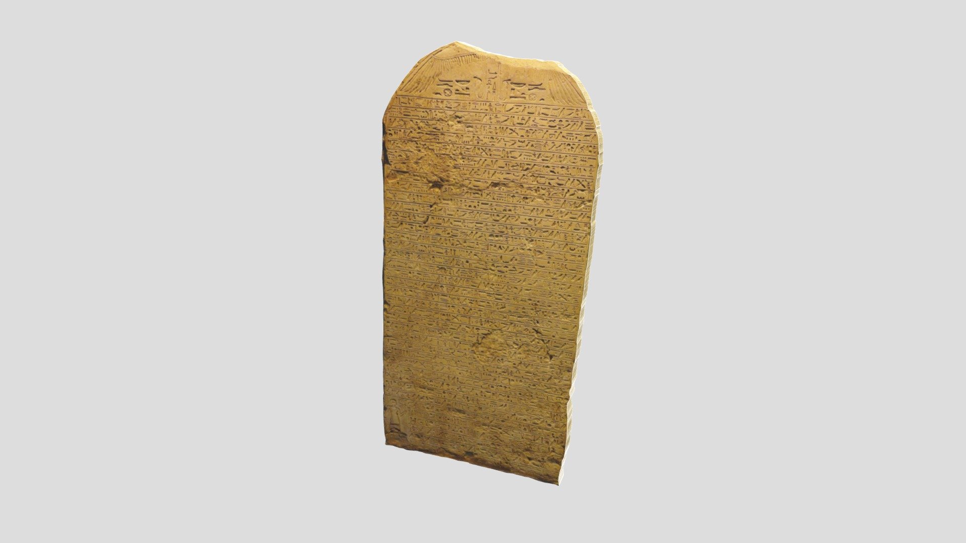 25 Stela of Pharaoh Kamose - Download Free 3D model by artseteaching ...