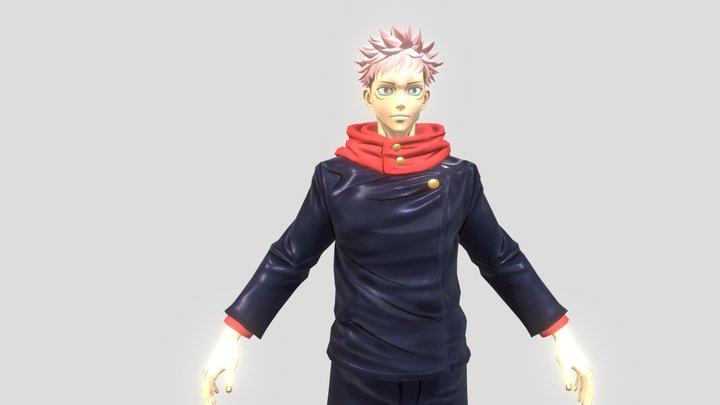 Yuji Itadori - Yin 3D Model